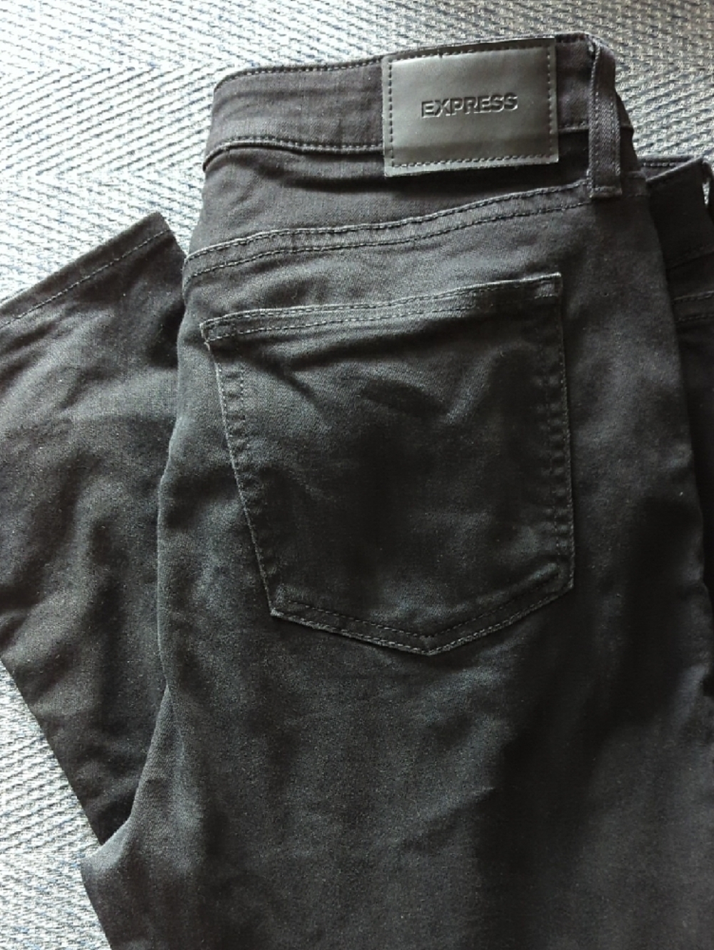 Express Men’s Black Slim Jeans